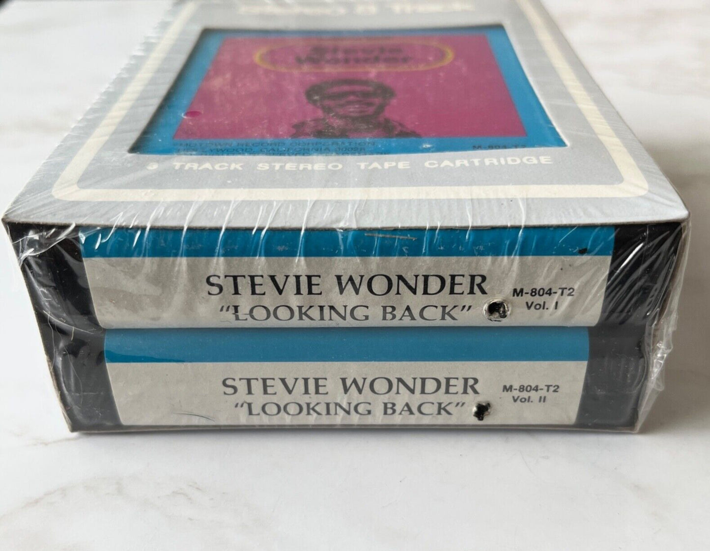 Stevie Wonder – Looking Back 2 8-track Tape Set (1977)