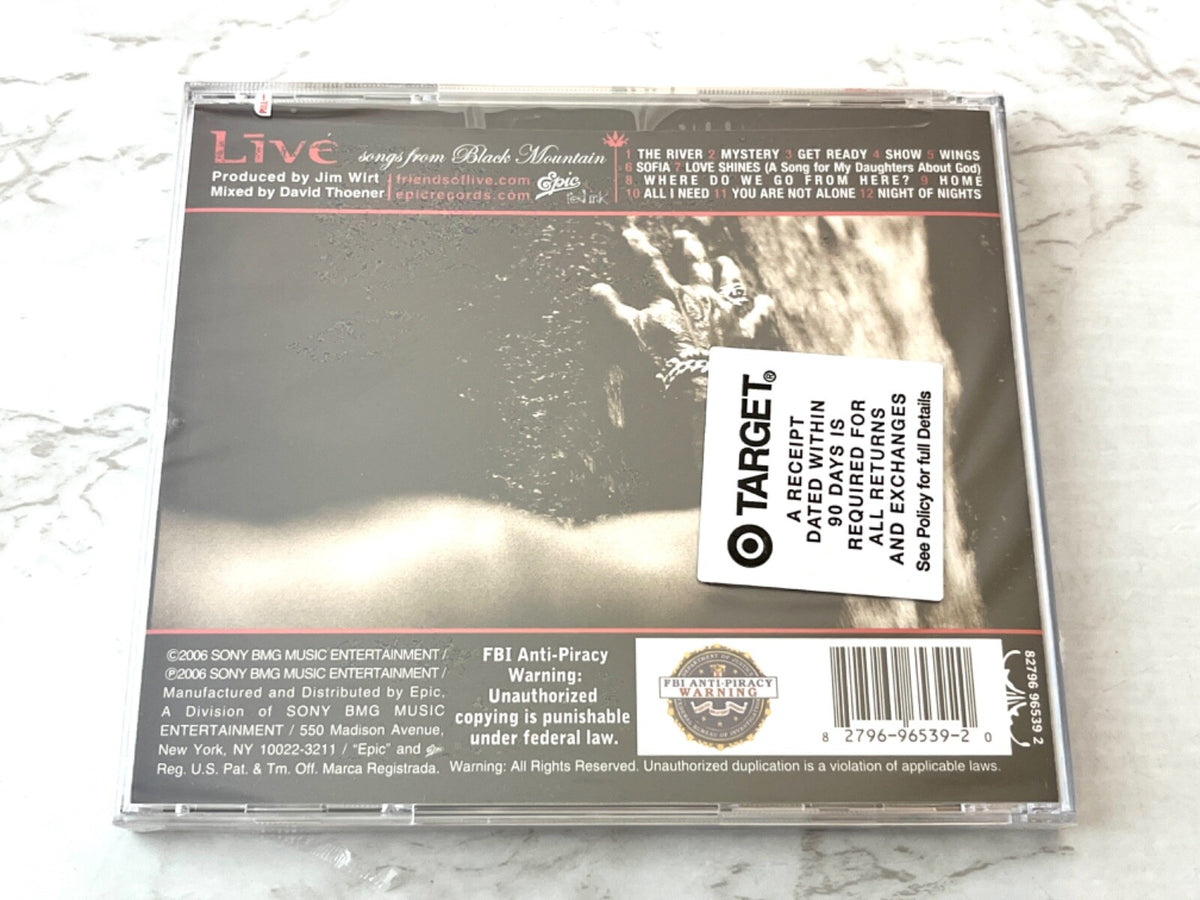 Live – Songs From Black Mountain (2006) [ORIGINAL USA PRESS]