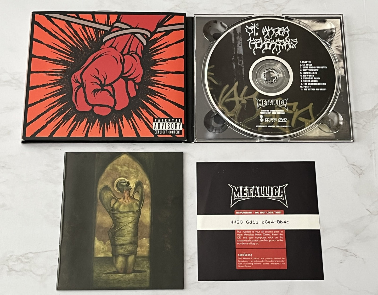 Metallica – St. Anger (Digipak, CD/DVD) (2003)