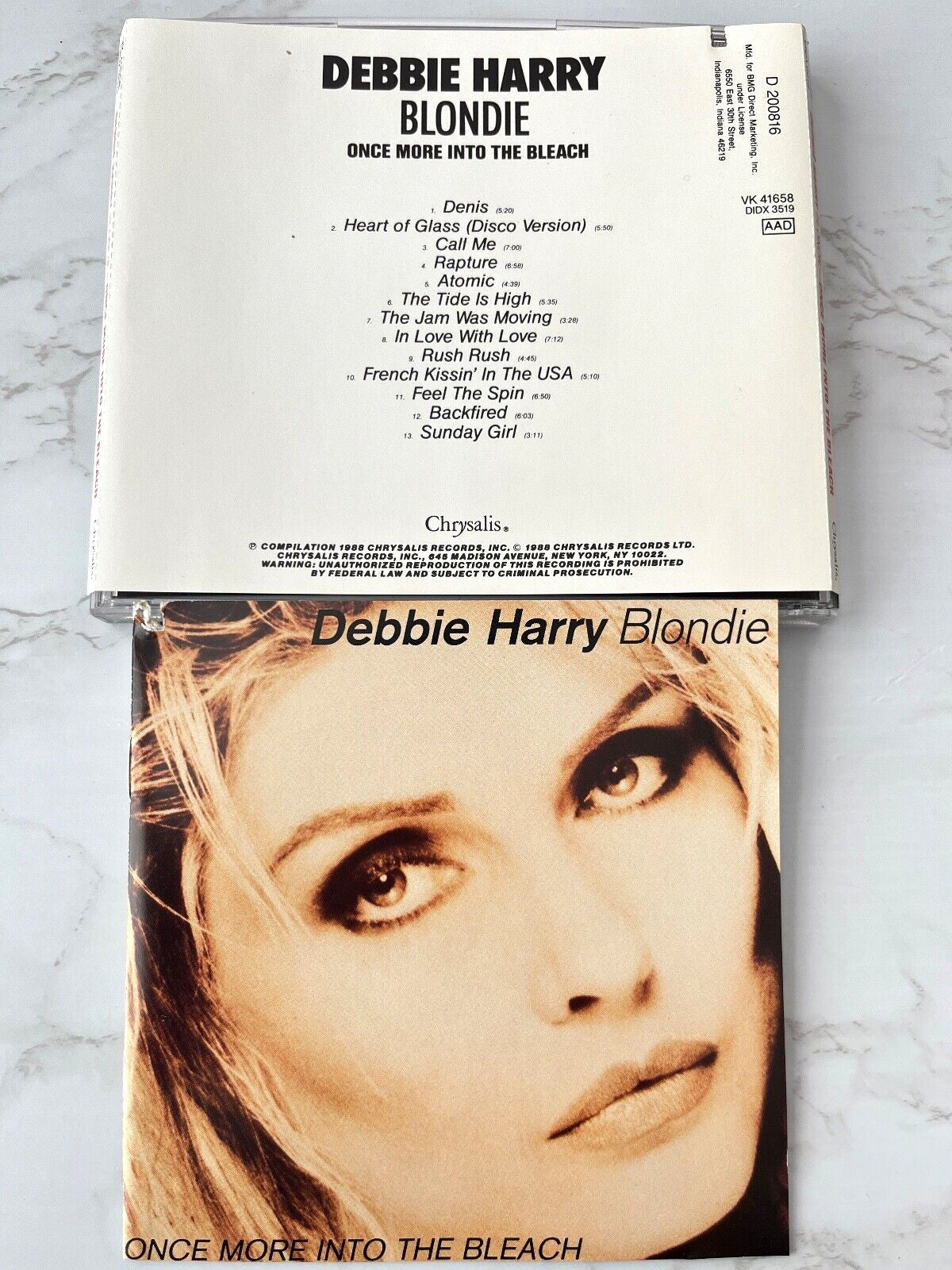 Blondie, Debbie Harry – Blondie Once More Into The Bleach (1989) [ORIGINAL USA PRESS]