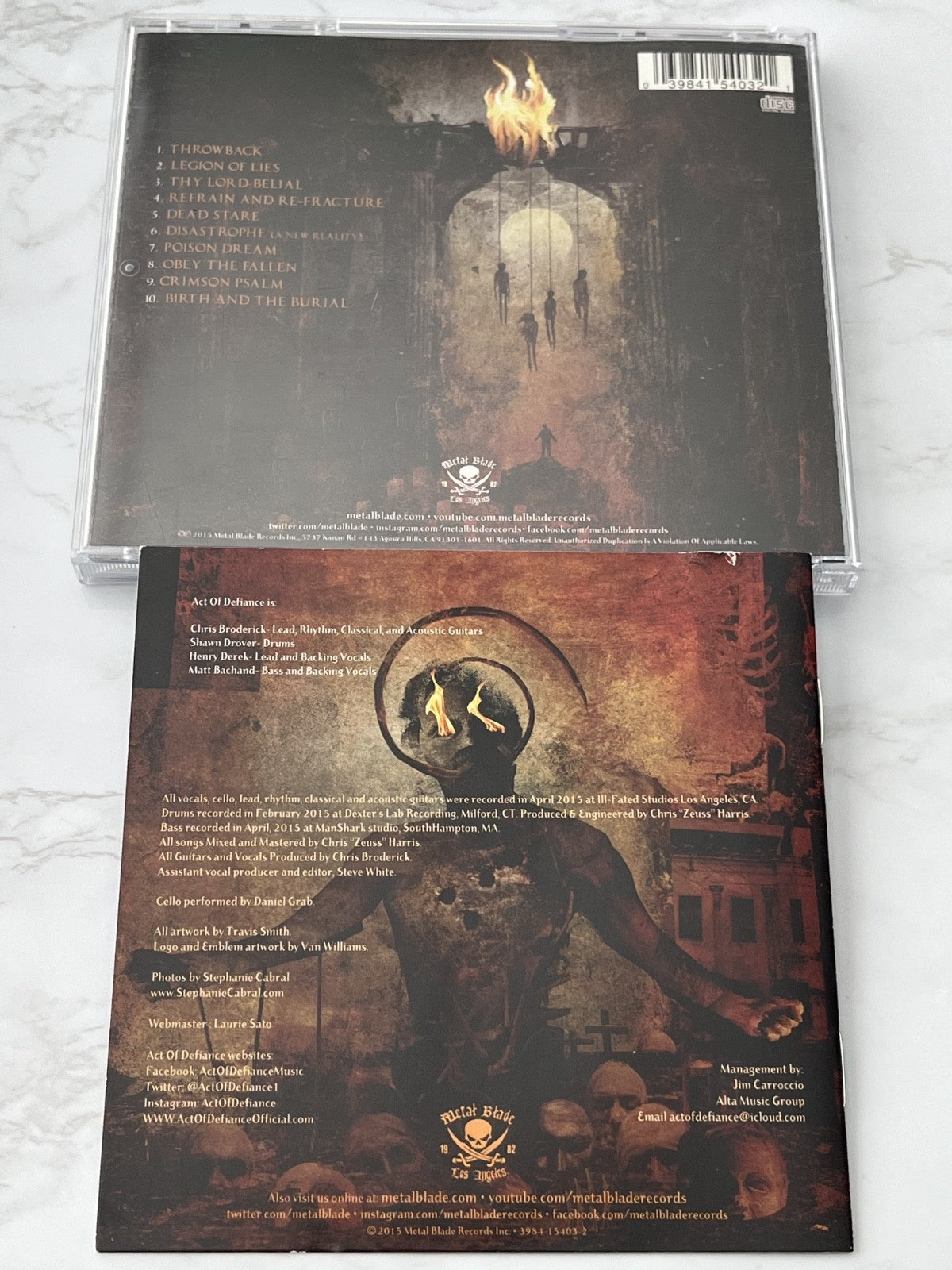 Act of Defiance – Birth And The Burial (2015)