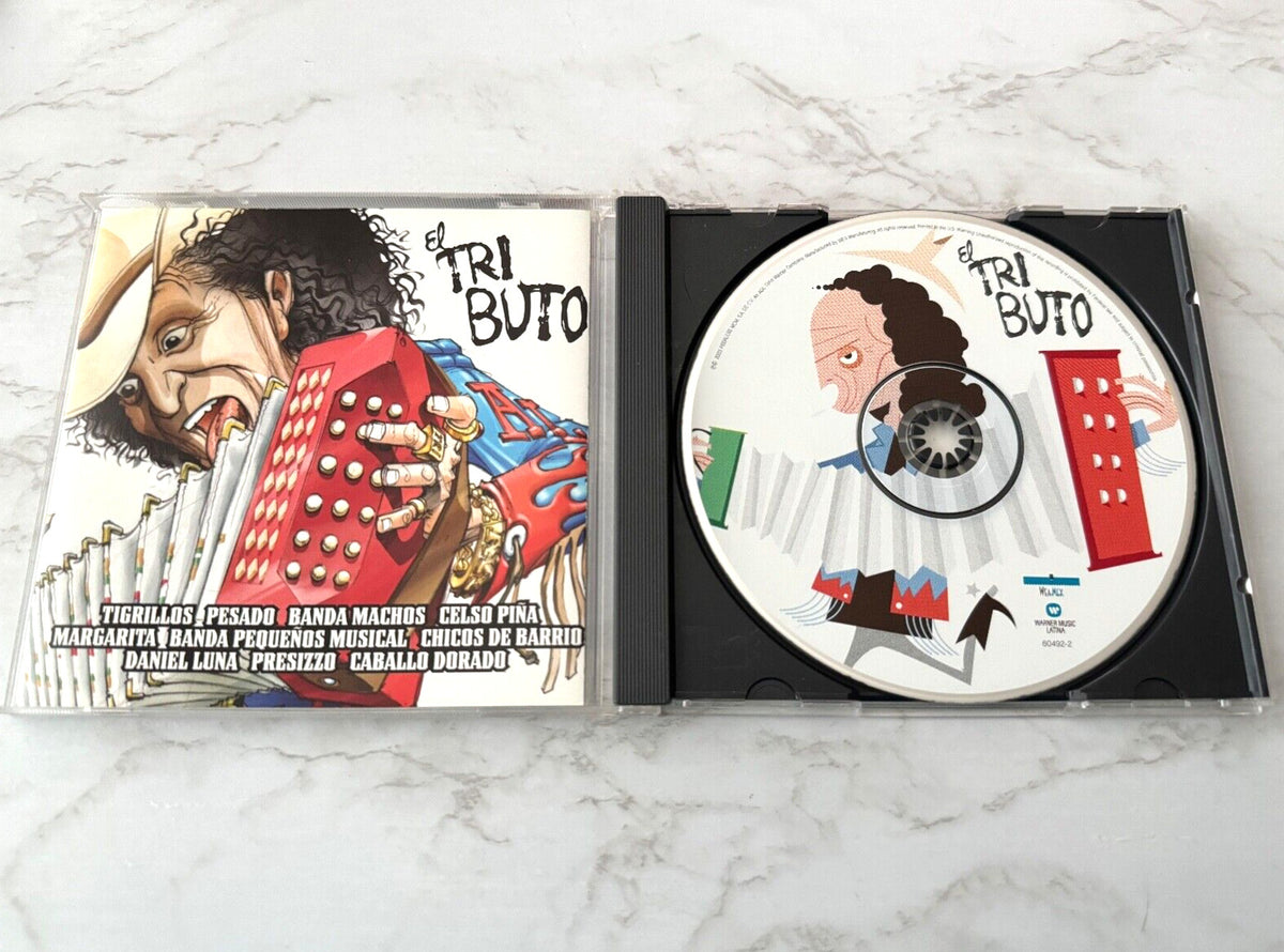 Various, Banda Machos, Pesado, Celso Piña – El Tributo (2003) [ORIGINAL USA PRESS]