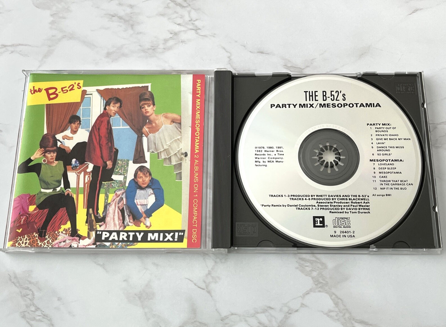 The B-52's – The B-52's Party Mix / Mesopotamia