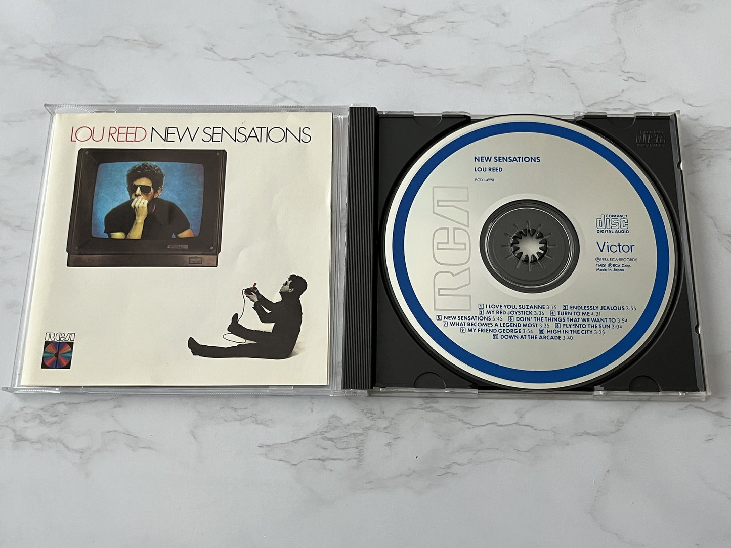 Lou Reed – New Sensations (1986) [JAPAN TARGET ERA]