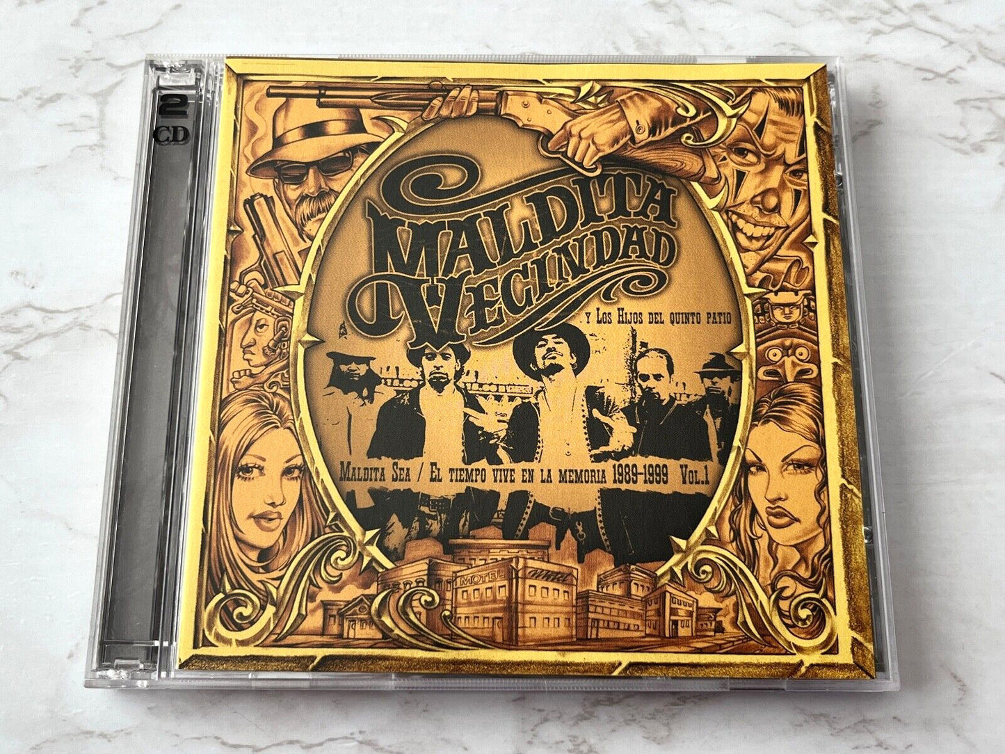 Maldita Vecindad Y Los Hijos Del Quinto Patio – Maldita Vecindad Maldita Sea 1989-1999 Vol. 1 (2000) [ORIGINAL USA PRESS]