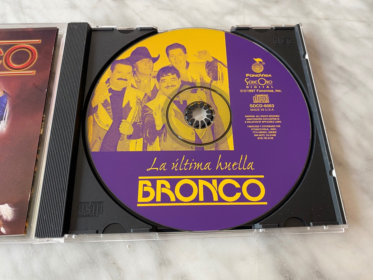 Bronco – La Ultima Huella (1997) [ORIGINAL USA PRESS]