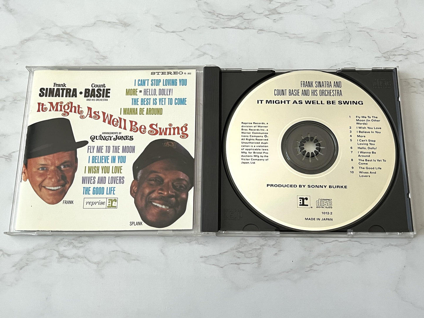 Frank Sinatra & Count Basie – Frank Sinatra Count Basie It Might as Well Be Swing (1986) [JAPAN TARGET ERA]