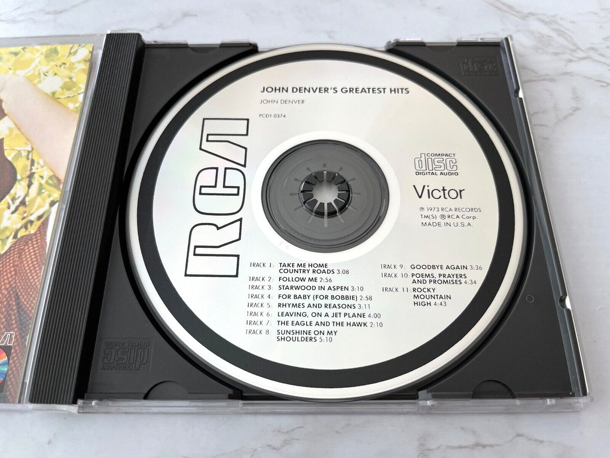 John Denver – Greatest Hits (1990) [JVC PRESS]