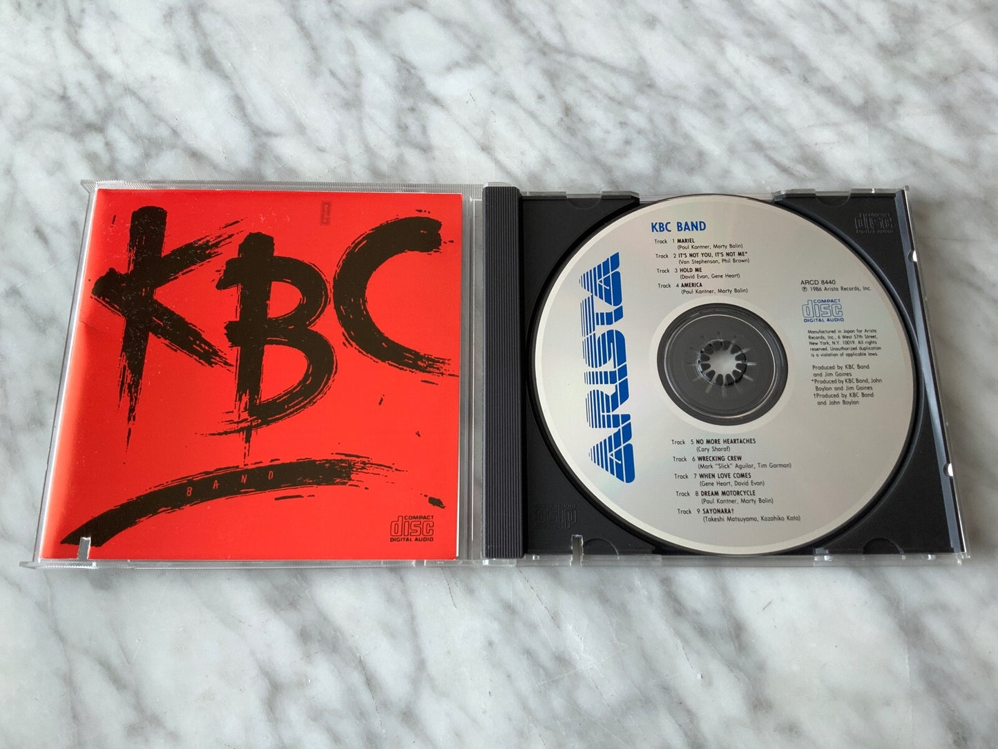 KBC Band – KBC Band (Promo, First Pressing) (1986) [JAPAN TARGET ERA]