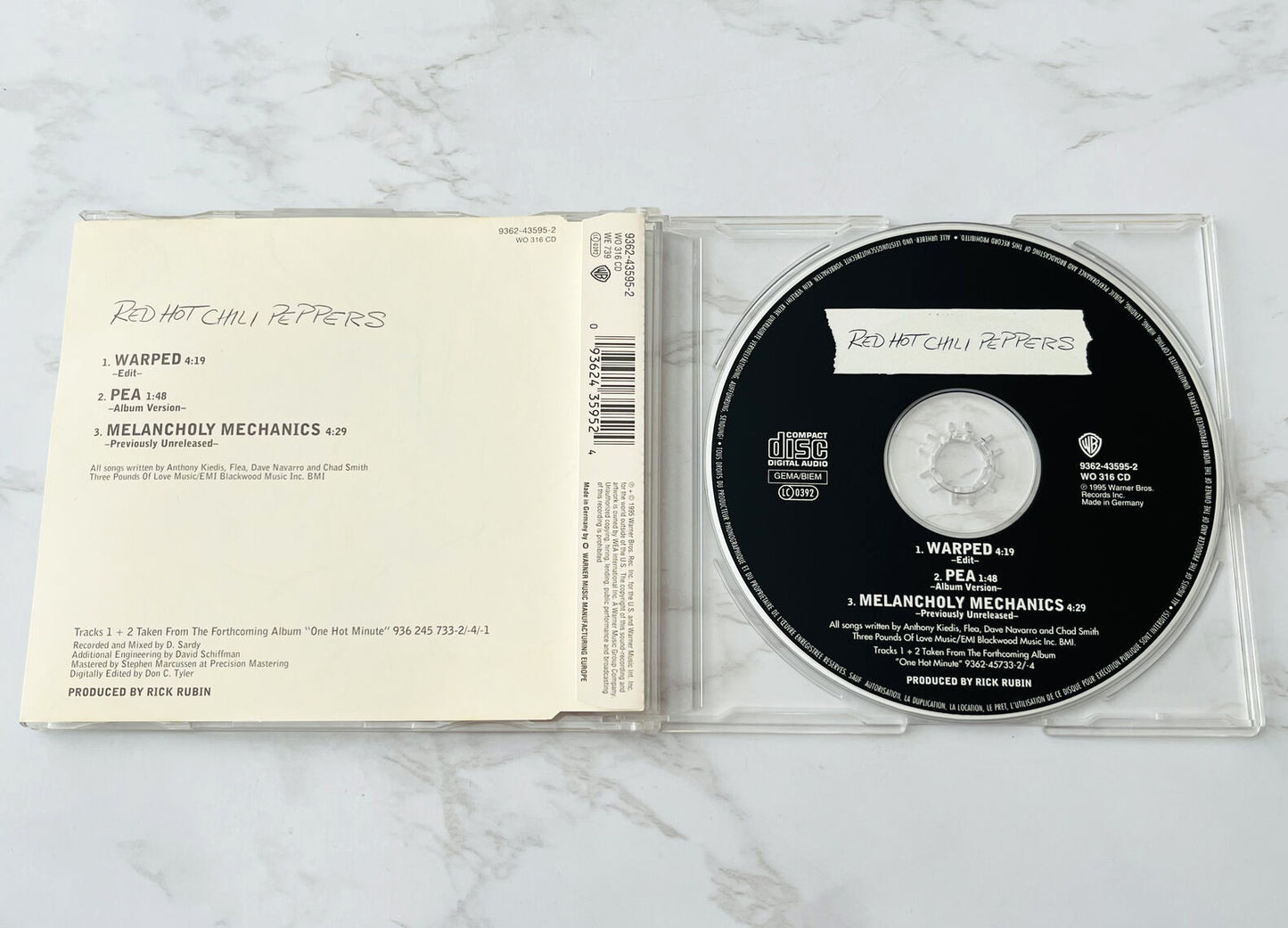 Red Hot Chili Peppers – Warped (Numbered) (1995) [GERMAN PRESS]