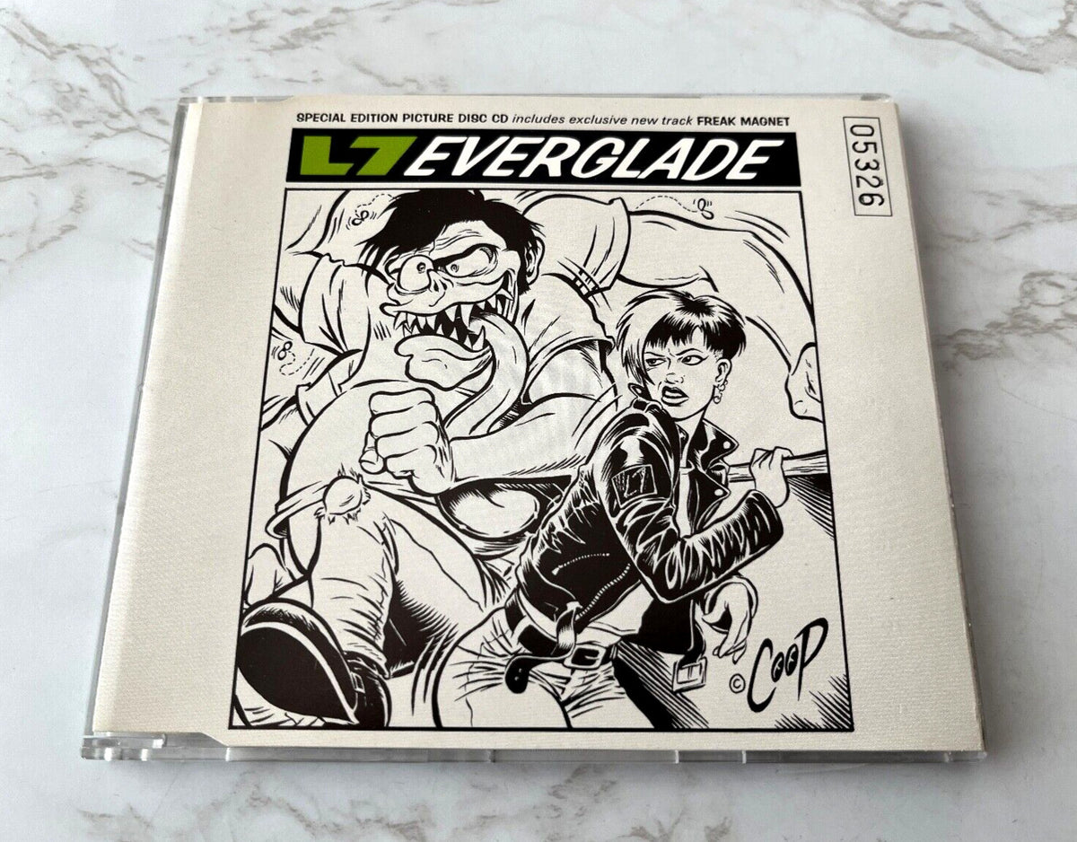 L7 – Everglade (Numbered, Picture Disc) (1992) [UK PRESS]