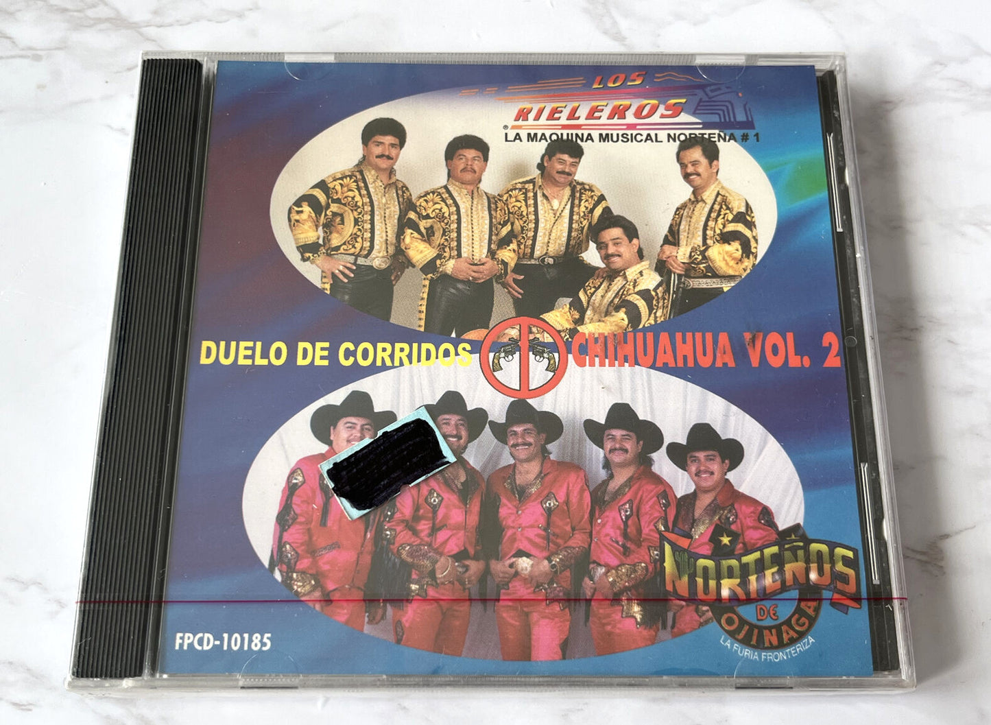 Los Rieleros Los Nortenos de ojinaga, Various – Duelo De Corridos Chihuahua Vol. 2 (2000) [ORIGINAL USA PRESS]