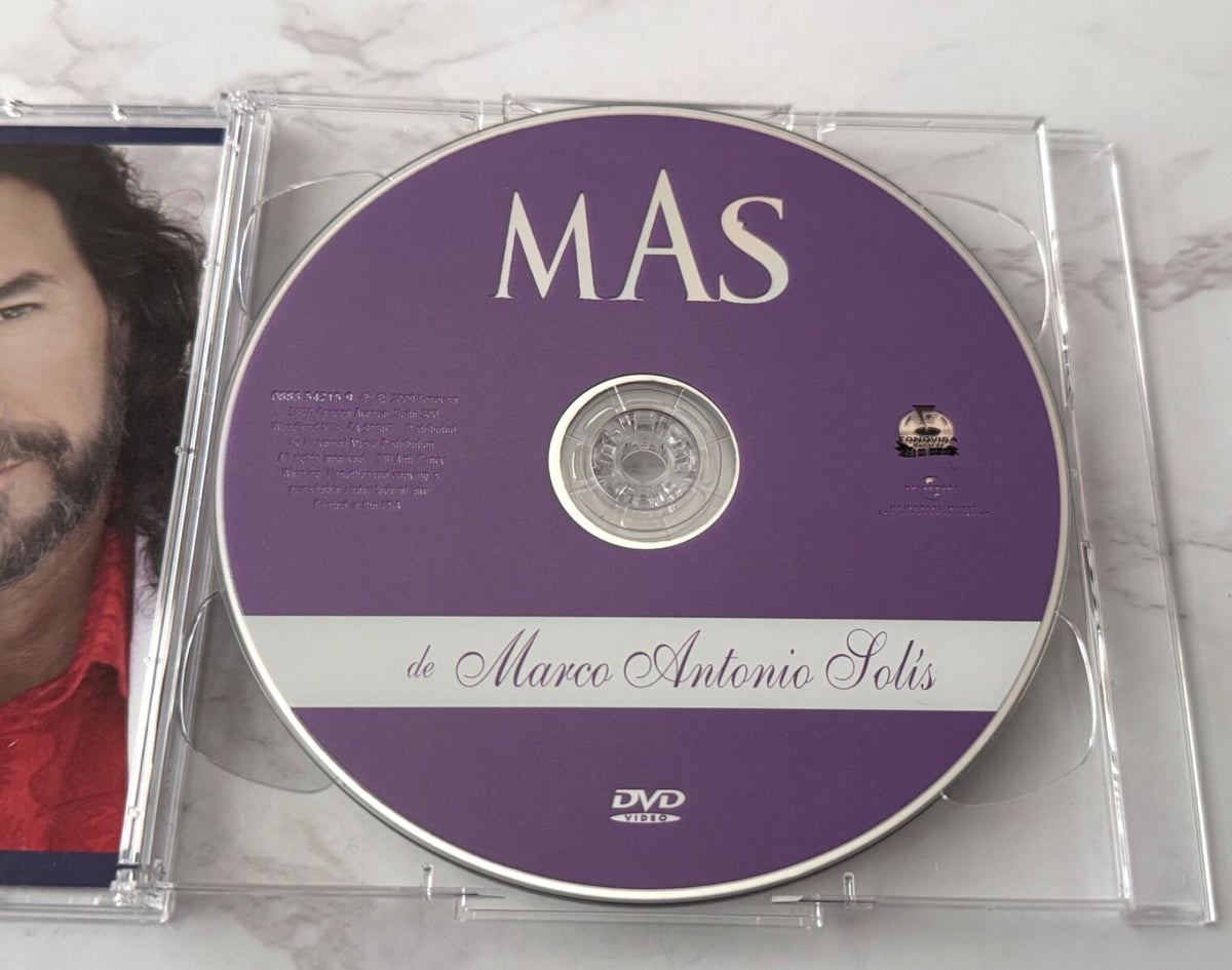Marco Antonio Solis – Mas (CD/DVD) (2009) [ORIGINAL USA PRESS]