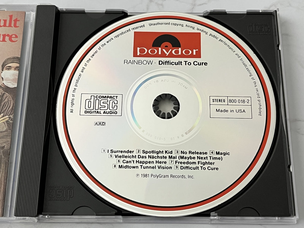 Rainbow – Difficult To Cure [USA SILVER DISC PDO]