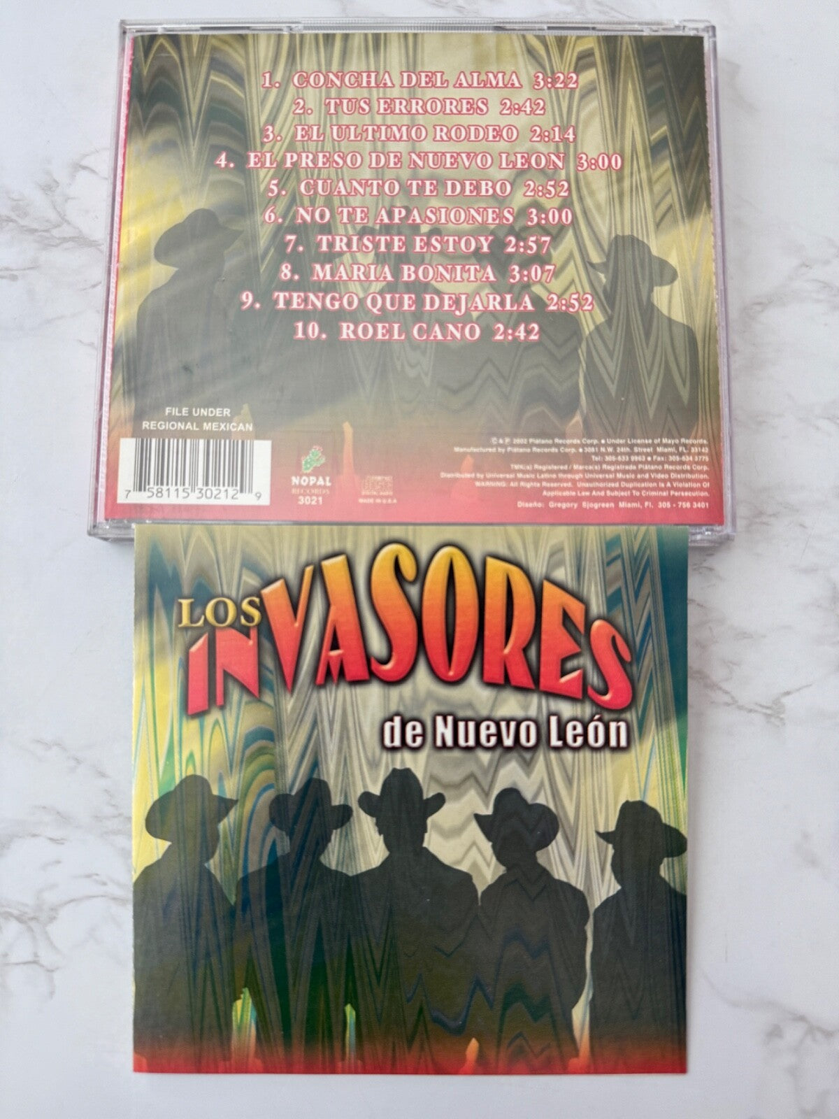 Los Invasores De Nuevo Leon – Solo Las Clasicas (2002) [ORIGINAL USA PRESS]