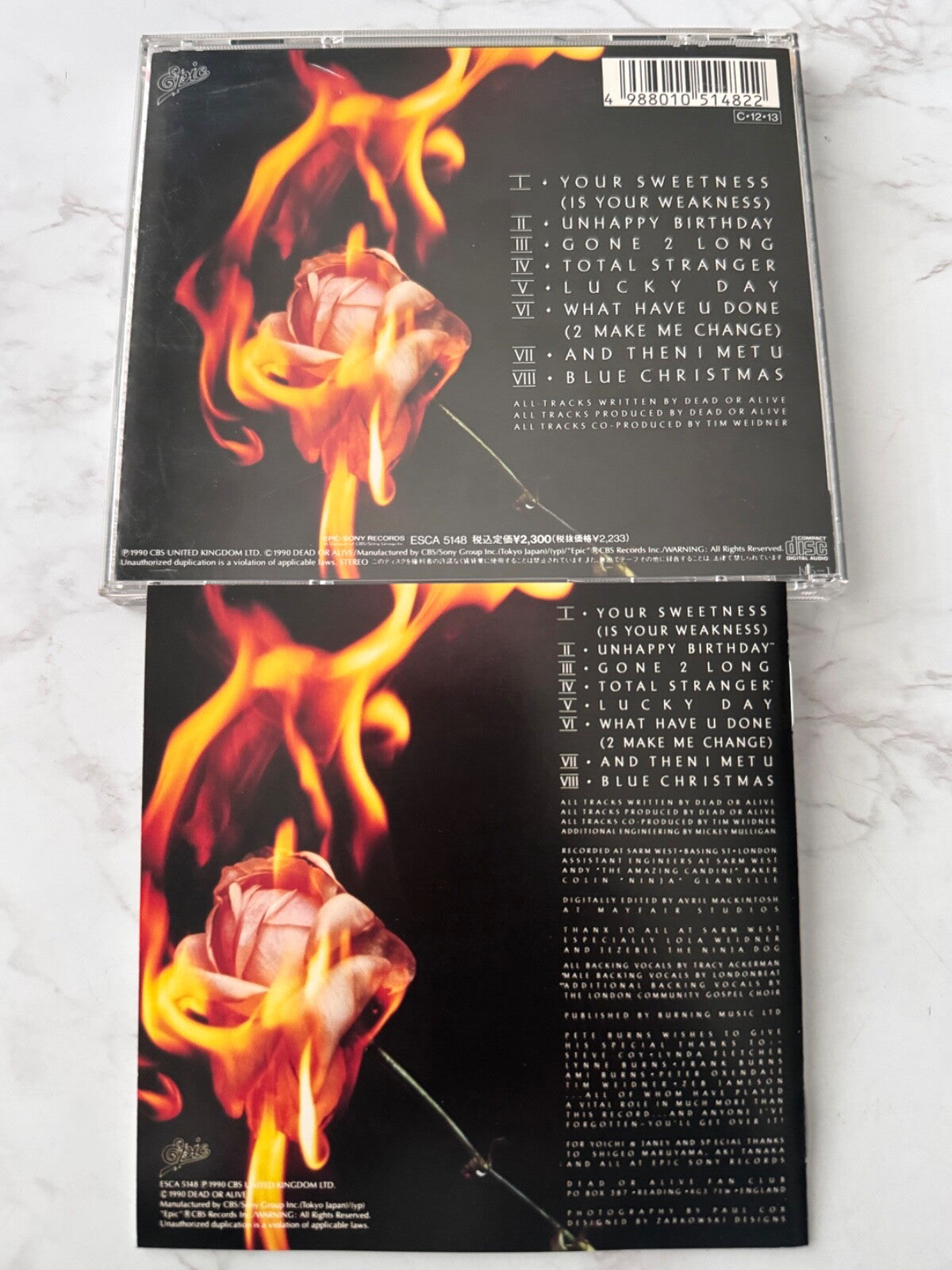 Dead or Alive – Fan The Flame (OBI) (1990) [JAPAN TARGET ERA]