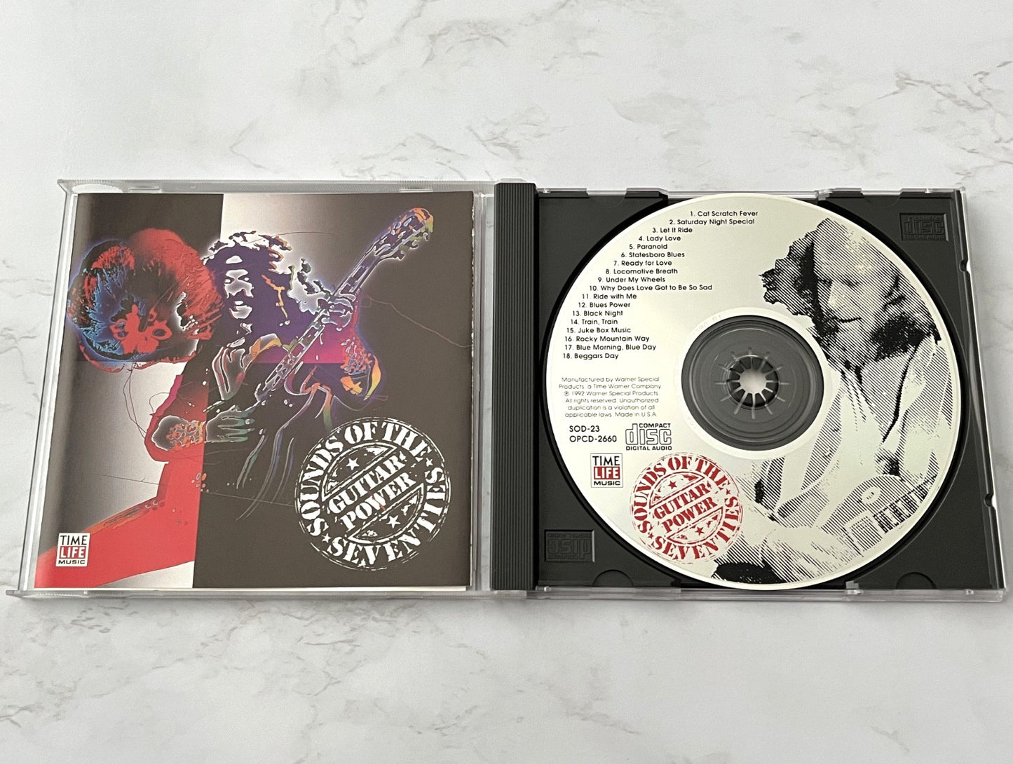 Alice Cooper, Lynyrd Skynyrd, Steppenwolf, Ted Nugent, The Allman Brothers Band, Various – Time Life Sounds Of The Seventies Guitar Power (1992)