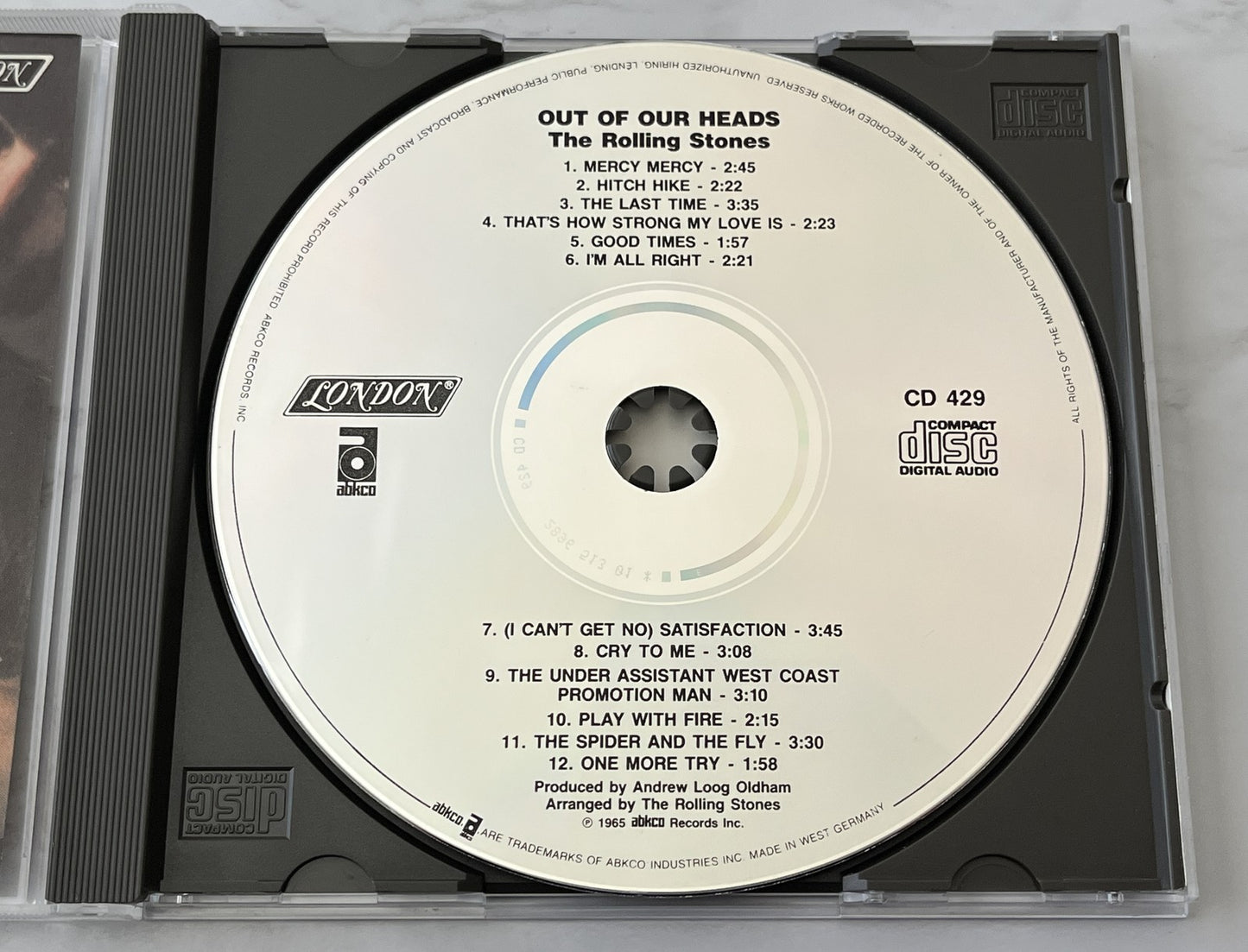 The Rolling Stones – Out Of Our Heads (1986) [W GERMANY TARGET ERA]