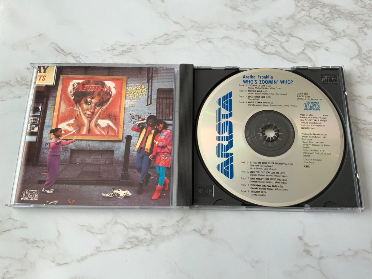 Aretha Franklin – Who's Zoomin' Who [DADC PRESS]