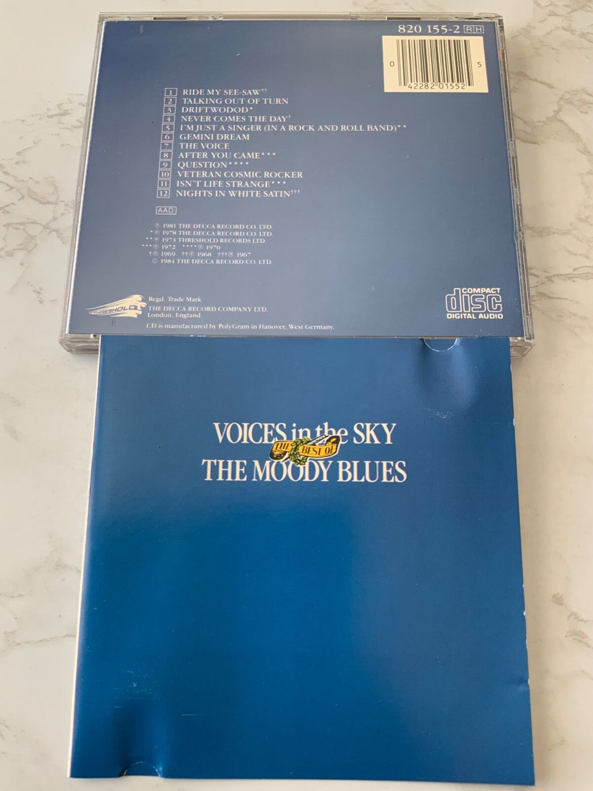 The Moody Blues – Voices In The Sky The Best Of [W GERMANY TARGET ERA]