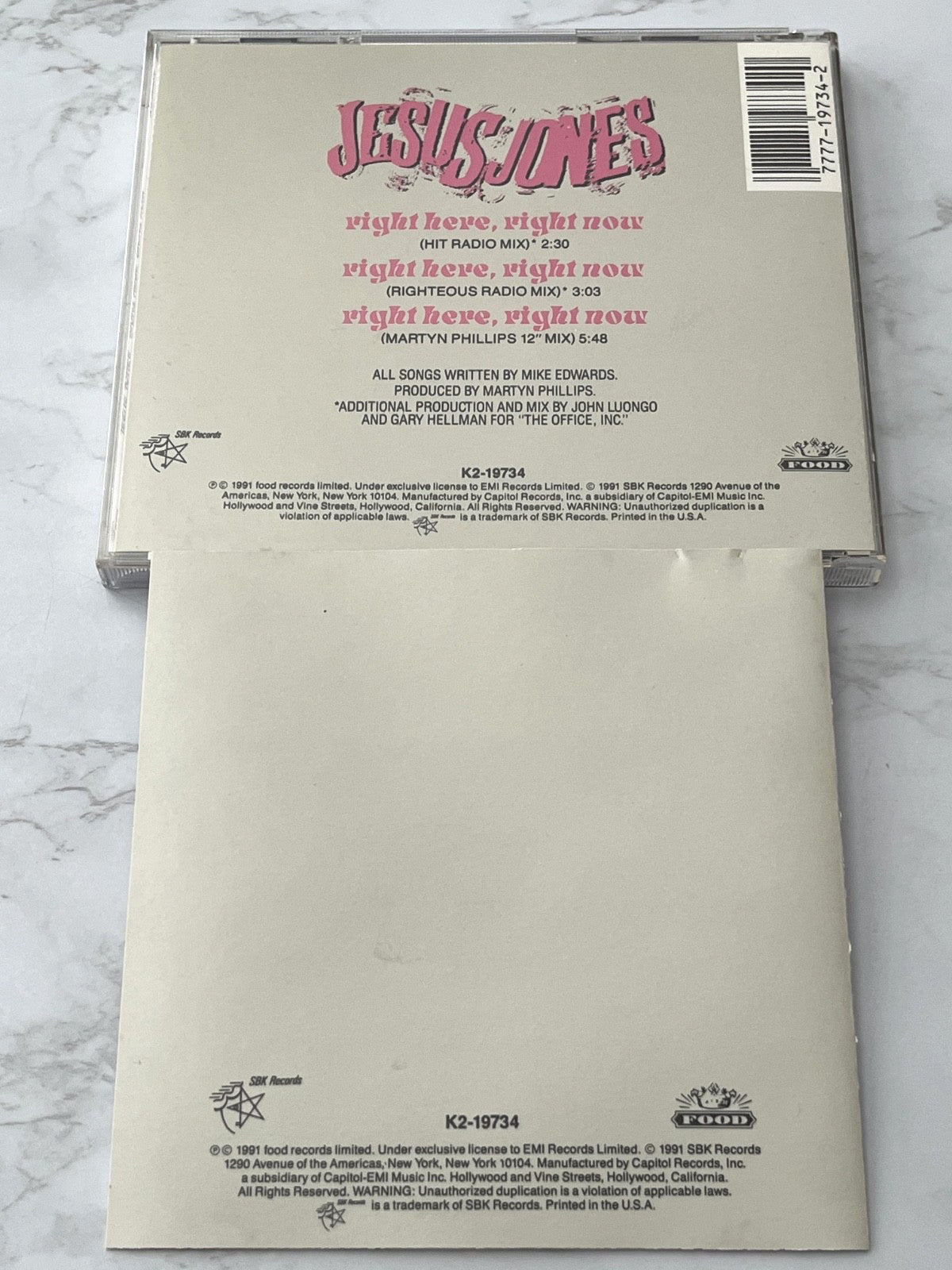 Jesus Jones – Right Here Right Now (1991)