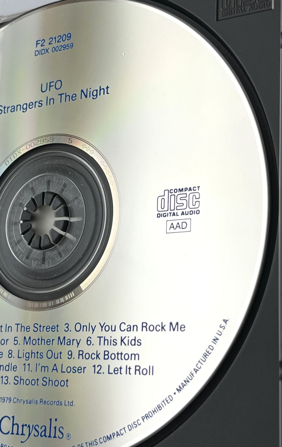 UFO – Strangers in The Night [DADC PRESS]