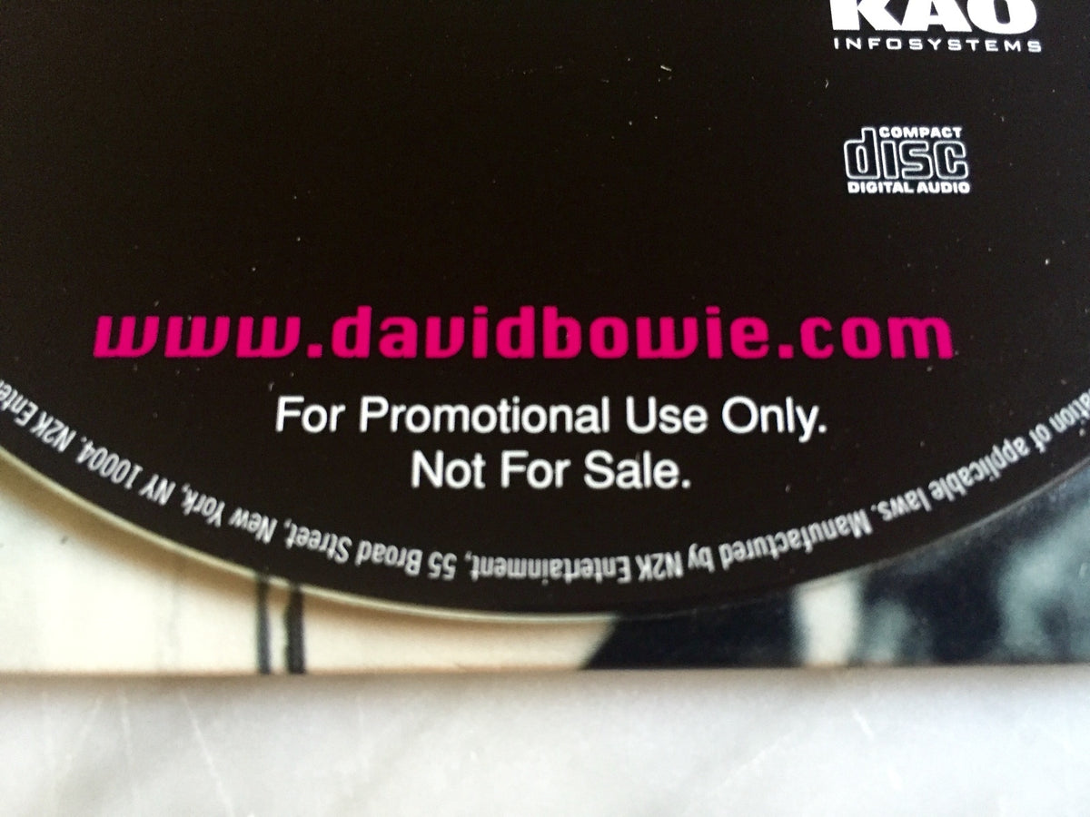 David Bowie – Earthling in the City (Promo, Numbered) (1997)