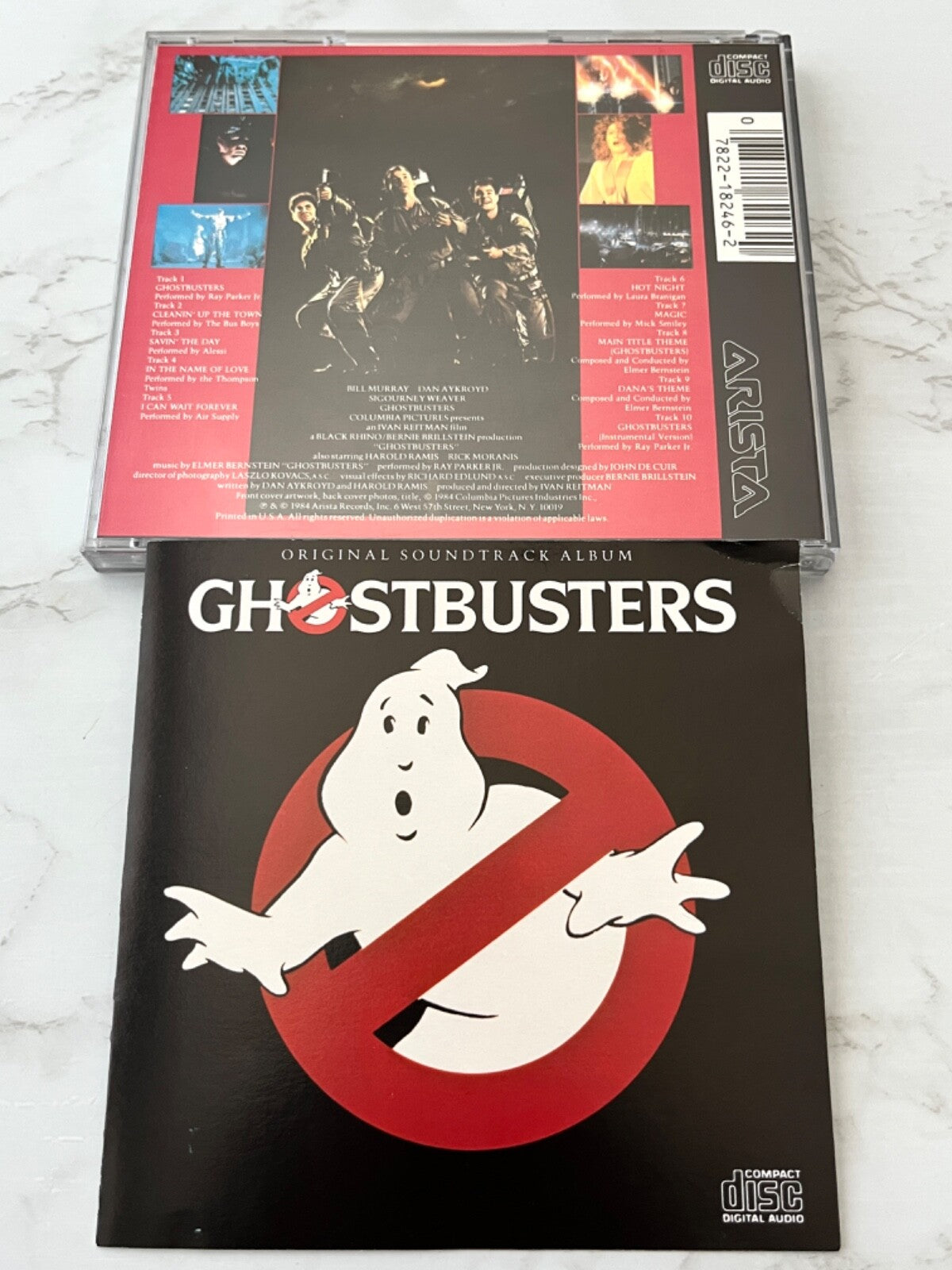 Various, Ray Parker Jr. – Ghostbusters Original Soundtrack (1985) [JAPAN TARGET ERA]