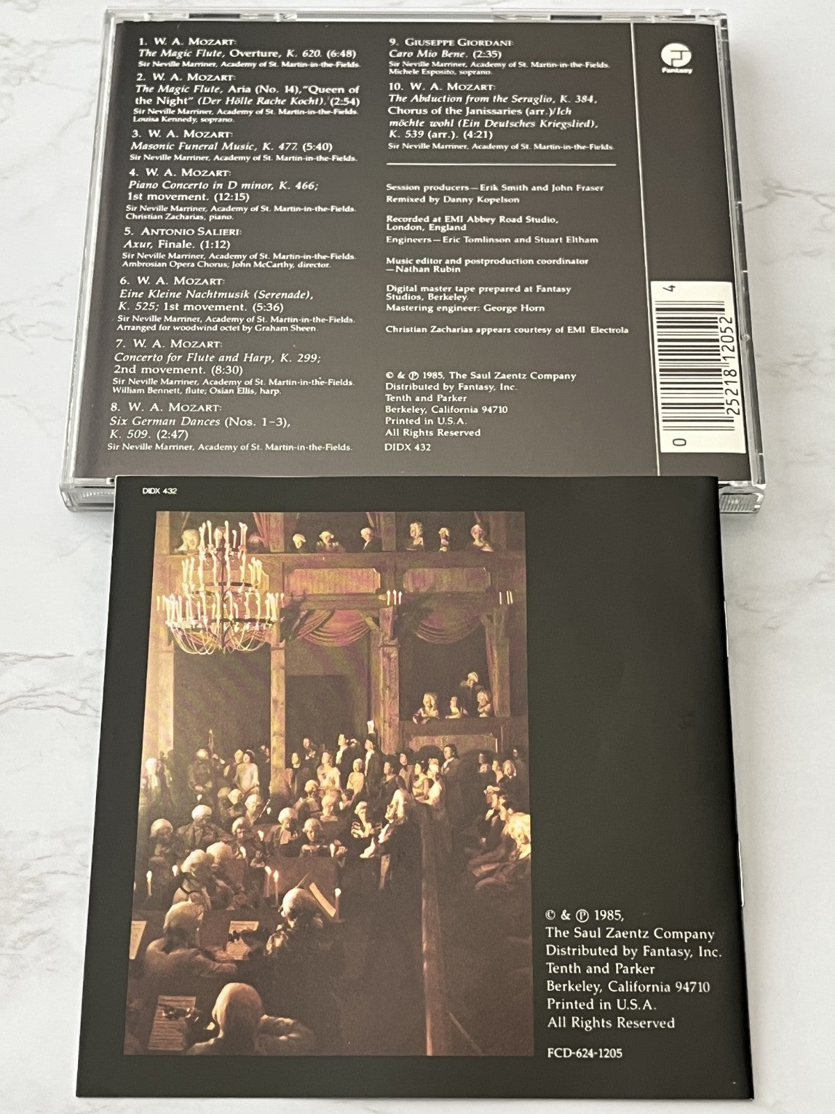 Sir Neville Marriner – Amadeus Original Soundtrack Vol. 2 (1985) [DADC PRESS]