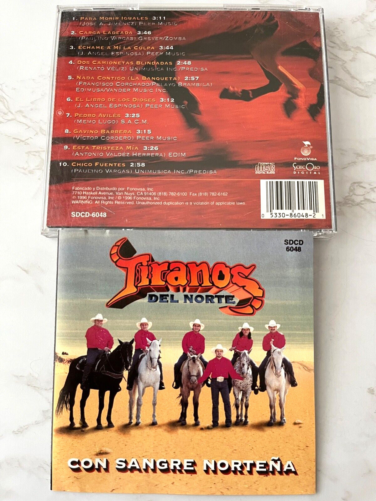 Los Tiranos Del Norte – Tiranos Del Norte Con Sangre Norteña (1996) [ORIGINAL USA PRESS]