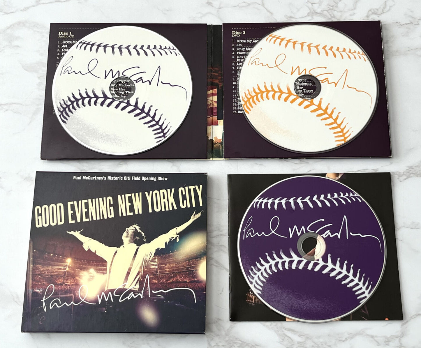 Paul McCartney, Wings – Good Evening New York City (Digipak, CD/DVD) (2009)