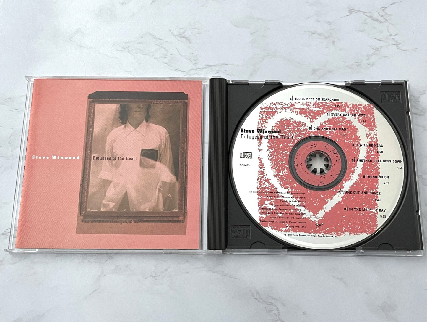 Steve Winwood – Refugees Of The Heart (1990) [ORIGINAL USA PRESS]