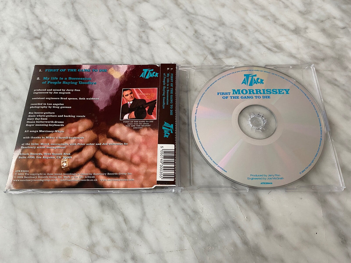 Morrissey – First Of The Gang To Die (2004) [UK PRESS]