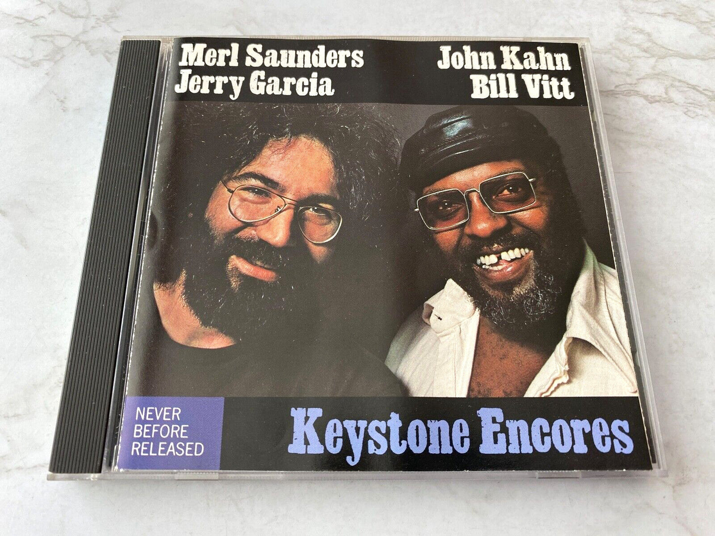 Jerry Garcia, Merl Saunders – Jerry Garcia Keystone Encores (1988) [ORIGINAL USA PRESS]