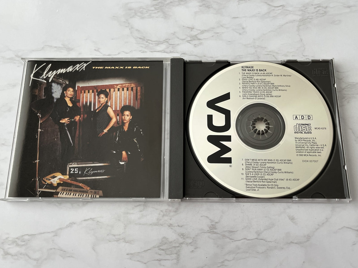 Klymaxx – The Maxx Is Back (1990) [DADC PRESS]