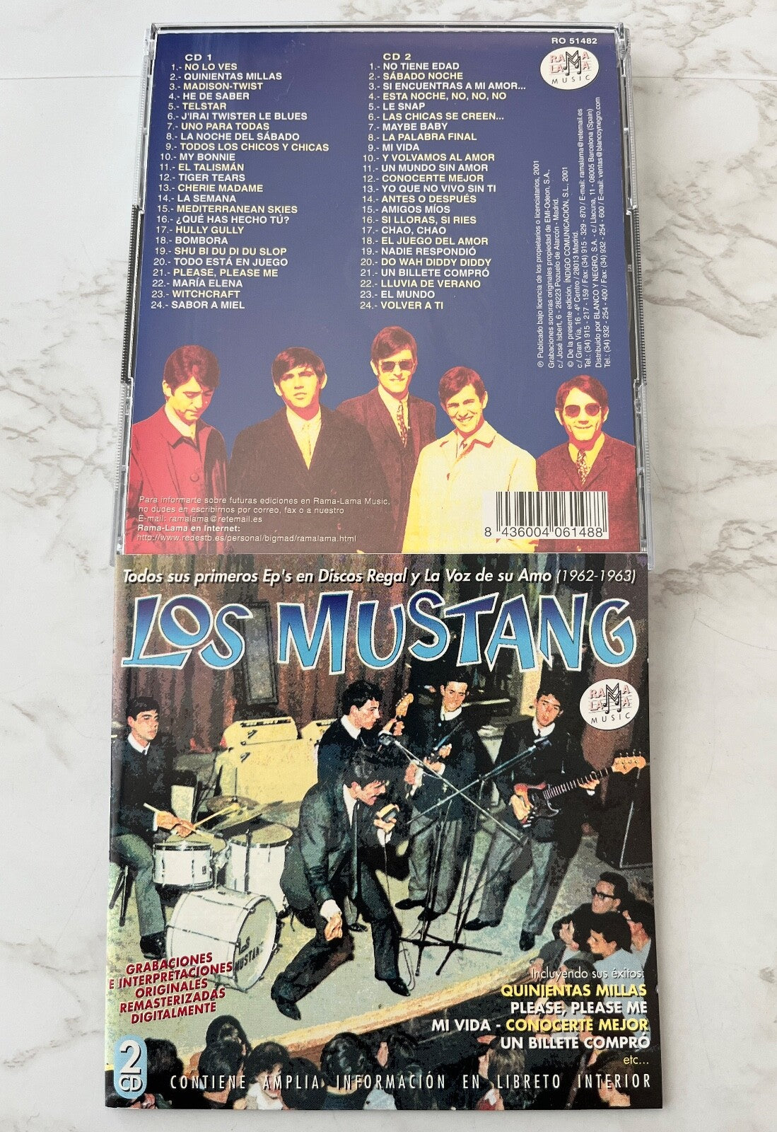 Los Mustang – Sus Primeros EPs En Regal Y La Voz De Su Amo 1962-1965 (2001) [ORIGINAL SPAIN PRESS]