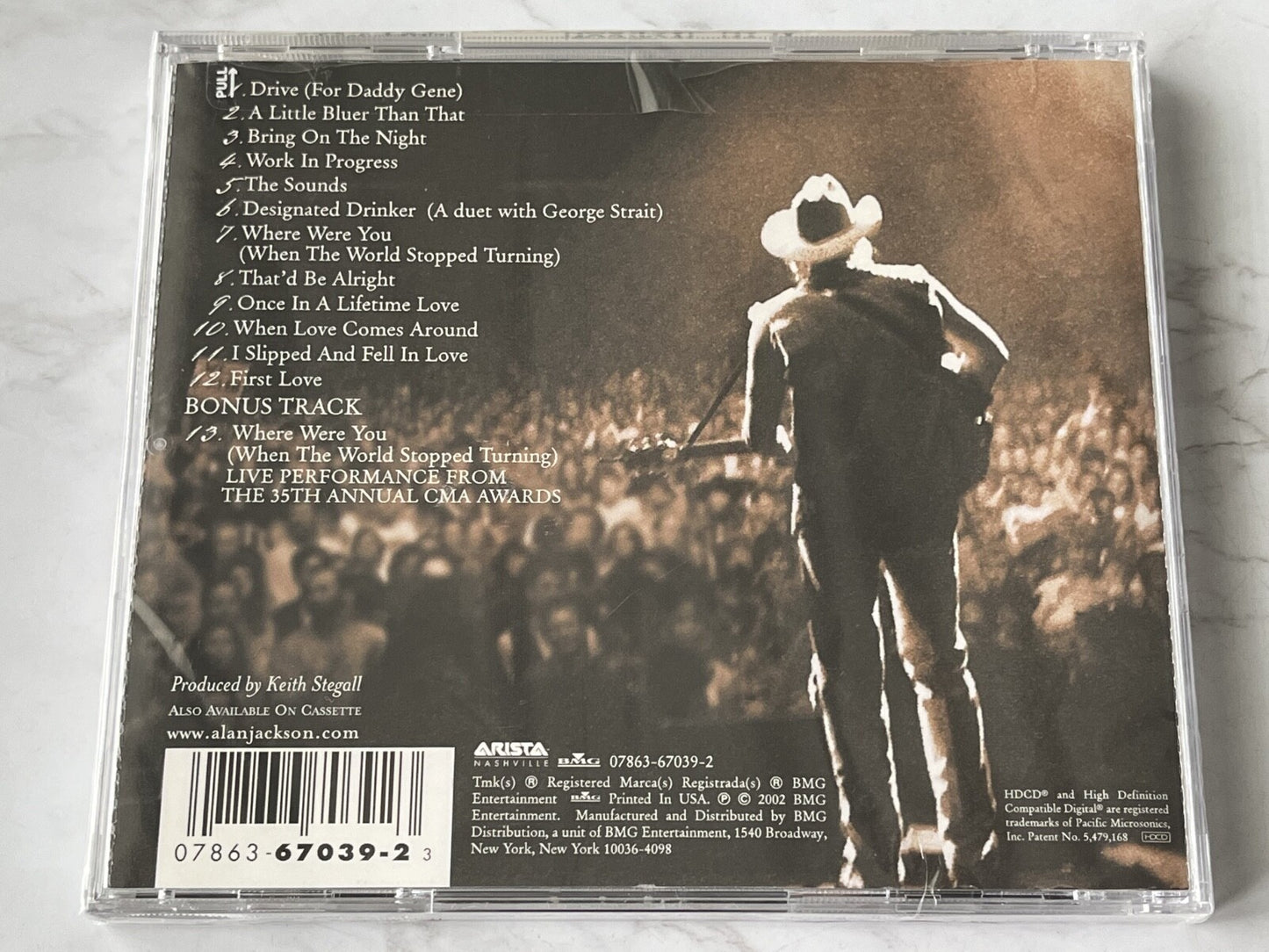 Alan Jackson – Drive (2002) [ORIGINAL USA PRESS]
