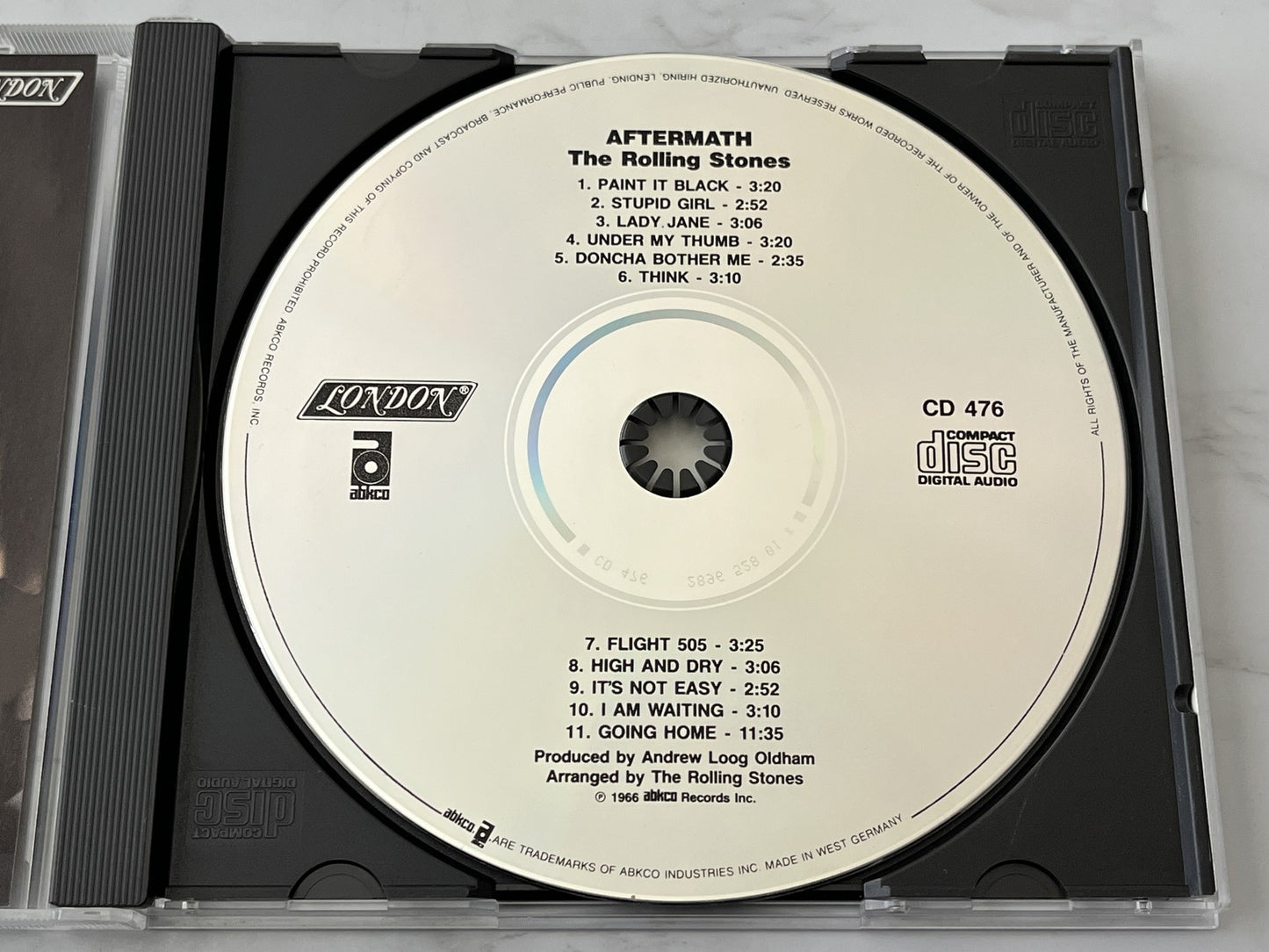 The Rolling Stones – Aftermath (1986) [W GERMANY TARGET ERA]