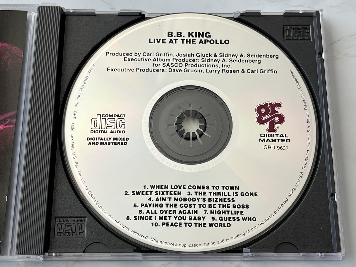 B.B. King – Live at the Apollo (1991) [SRC PRESS]