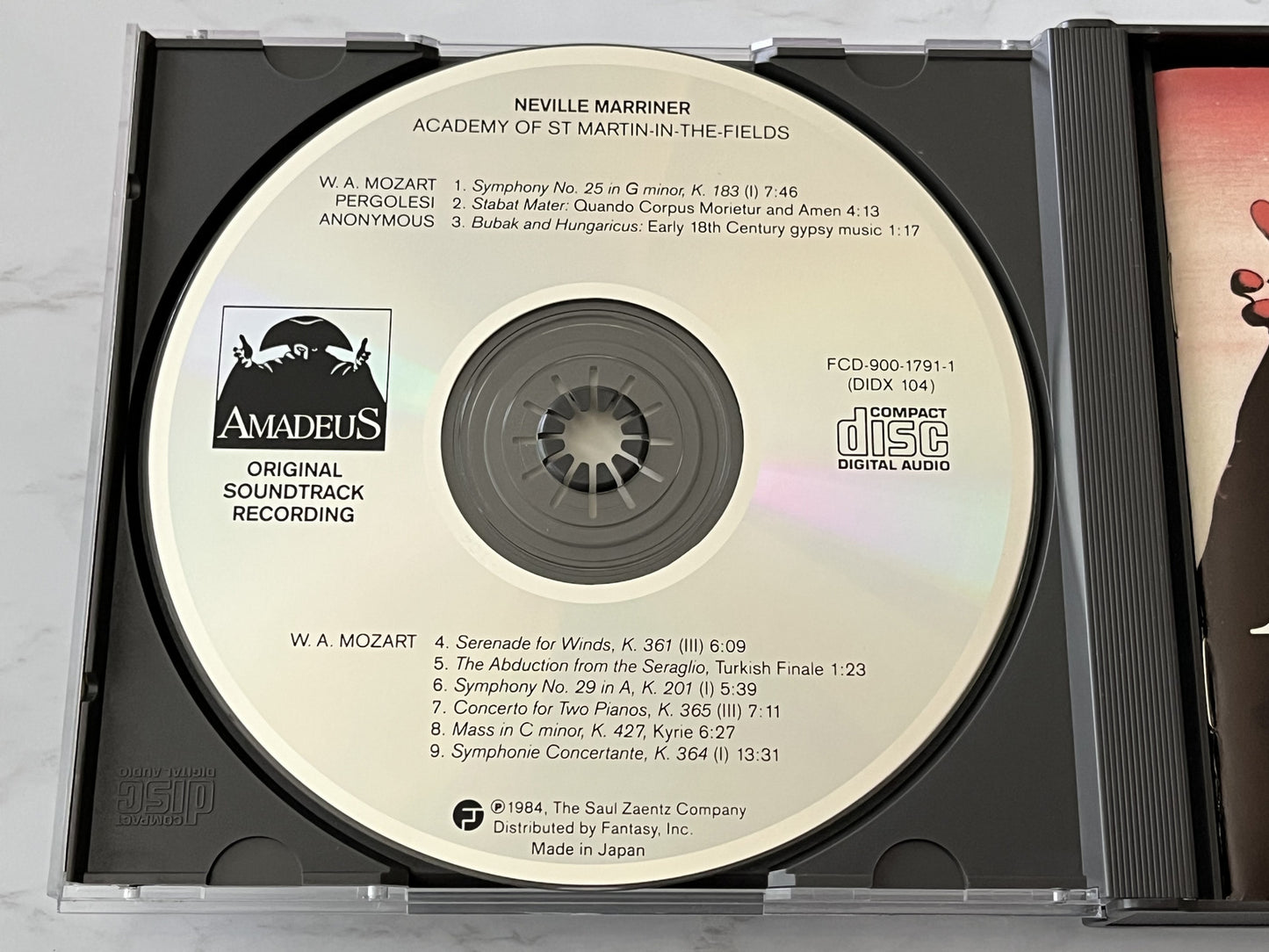 Neville Marriner – Amadeus Original Soundtrack (1984) [JAPAN TARGET ERA]