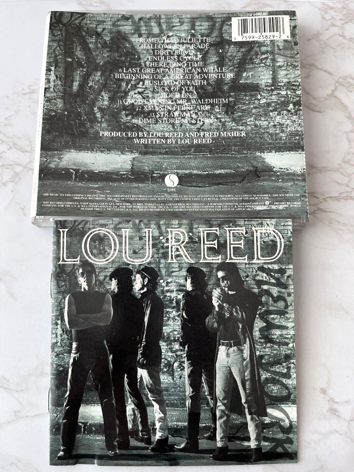 Lou Reed – New York [JVC PRESS]