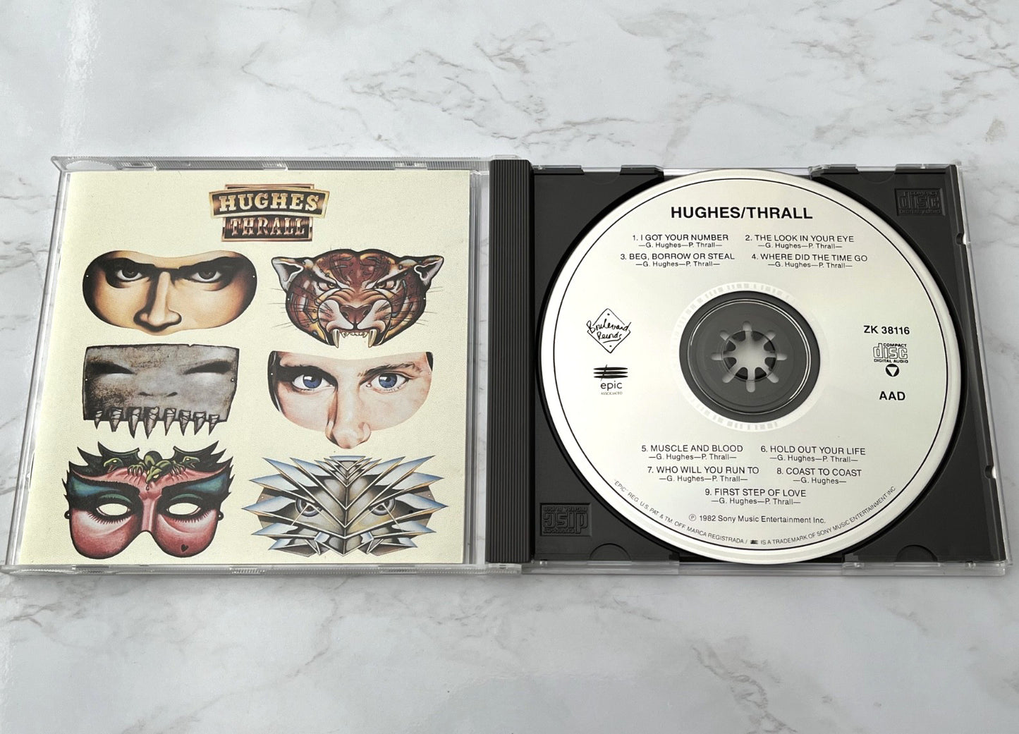 Glenn Hughes, Hughes/Thrall – Glenn Hughes, Hughes/Thrall (1991) [ORIGINAL USA PRESS]