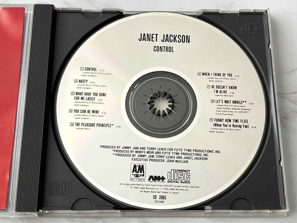 Janet Jackson – Control [JAPAN TARGET ERA]