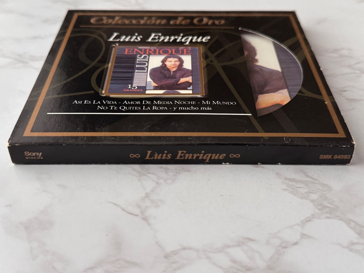 Luis Enrique – 15 Grandes (2002) [ORIGINAL USA PRESS]