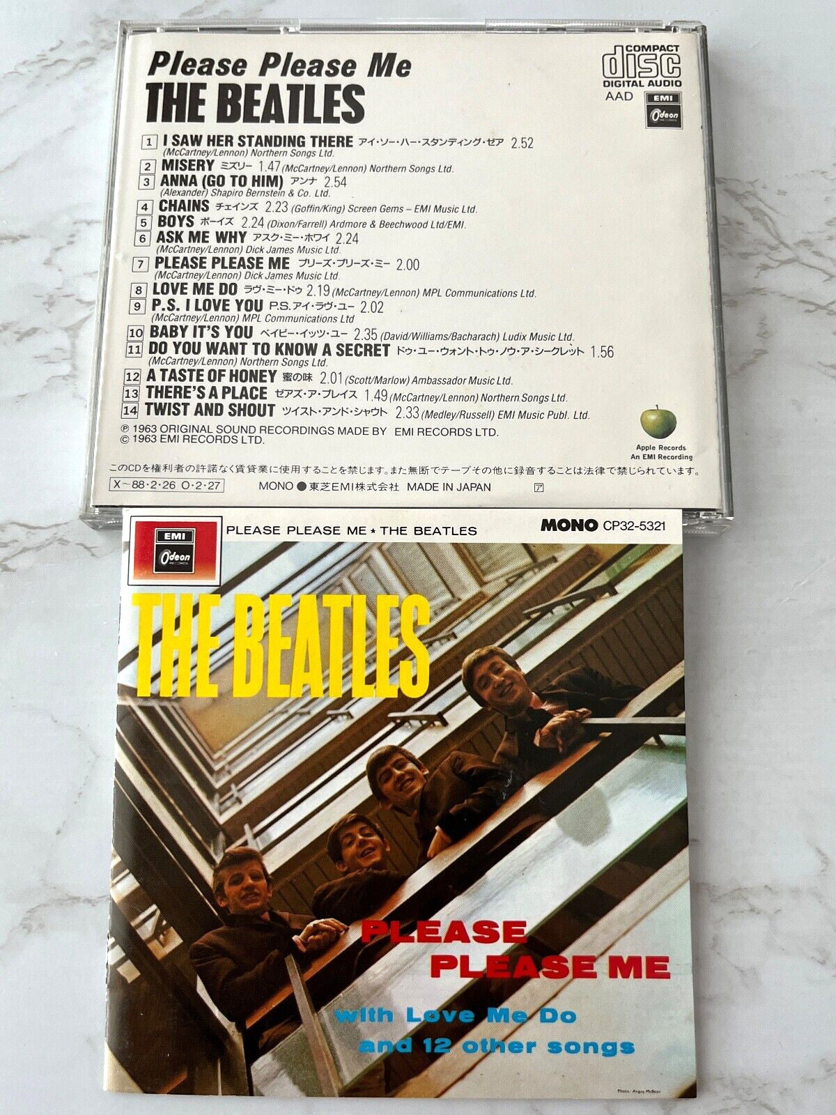 The Beatles – Please Please Me (1987) [JAPAN TARGET ERA]