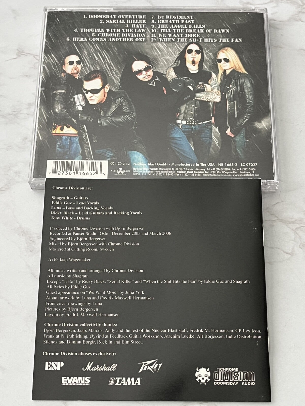 Chrome Division, Dimmu Borgir – Doomsday Rock N Roll (2006) [ORIGINAL USA PRESS]