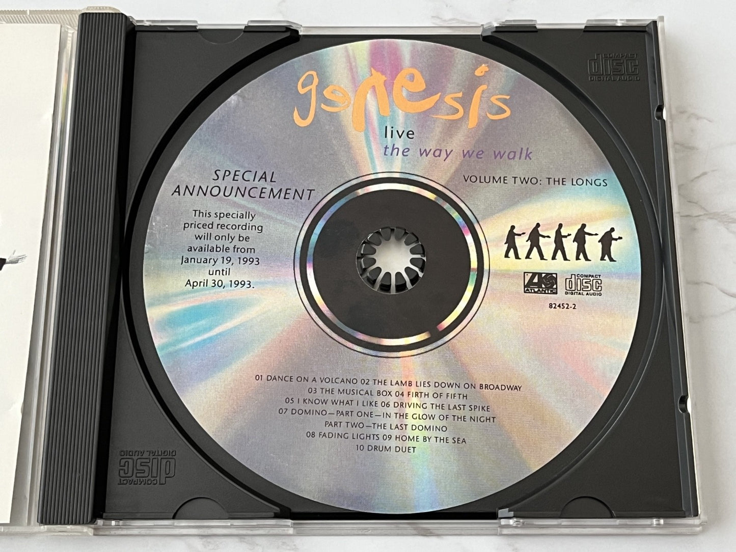 Genesis – Live The Way We Walk (Promo) (1992) [ORIGINAL USA PRESS]