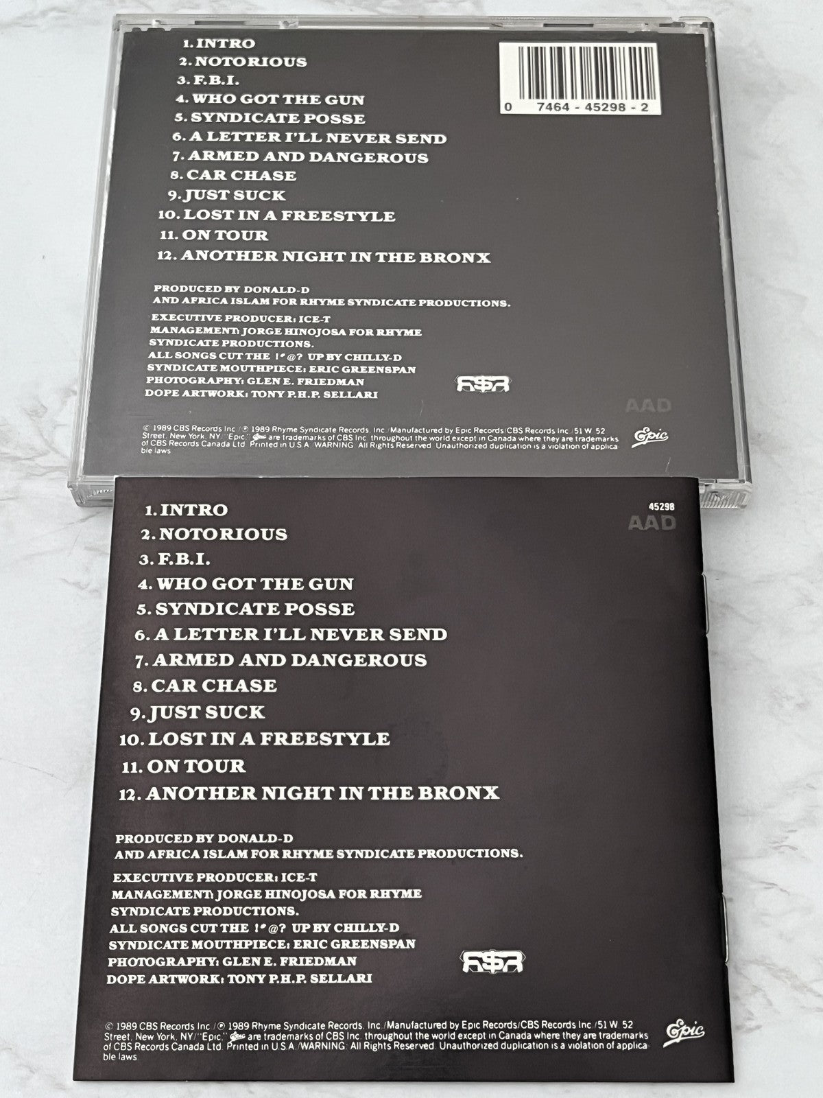 Donald-D – Donald-D Notorious (1989) [ORIGINAL USA PRESS]