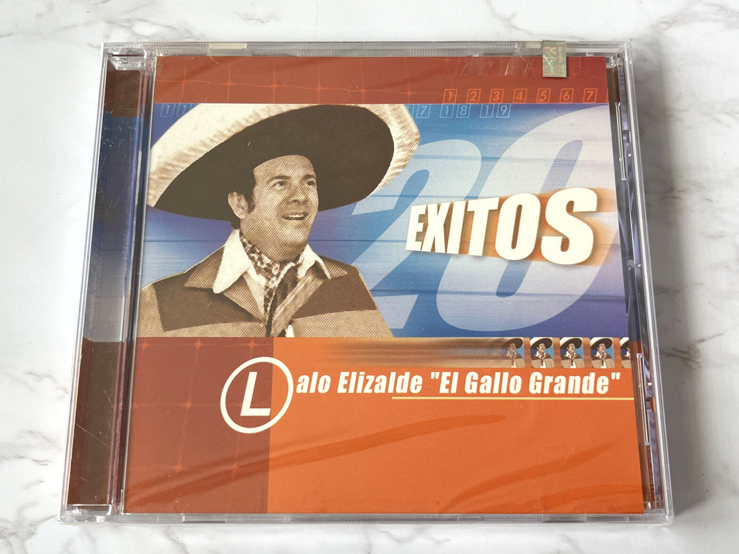 Lalo Elizalde – El Gallo Grande 20 Exitos (2000) [ORIGINAL USA PRESS]