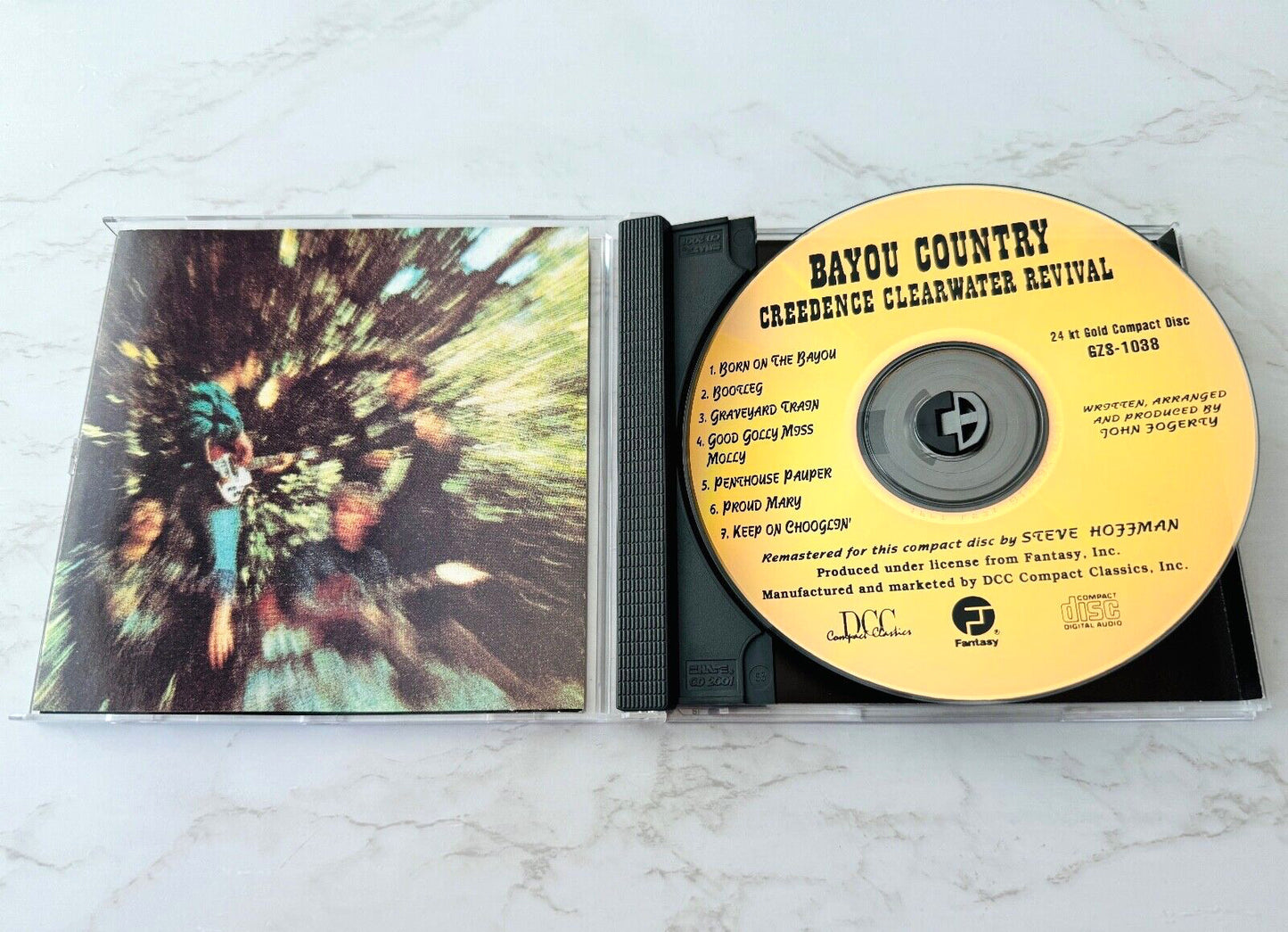 Creedence Clearwater Revival – Bayou Country (24KT Gold, DCC Gold, Audiophile) (1993)